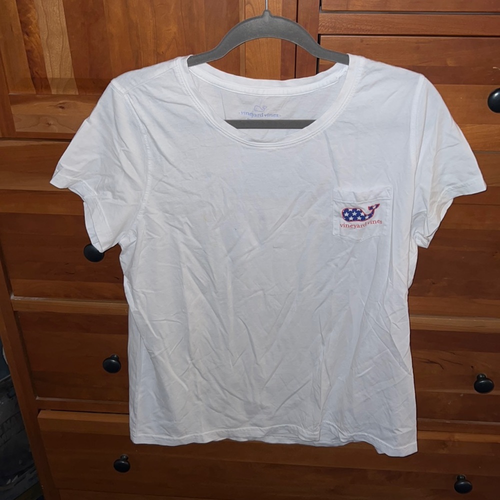 Vineyard Vines American Flag shirt